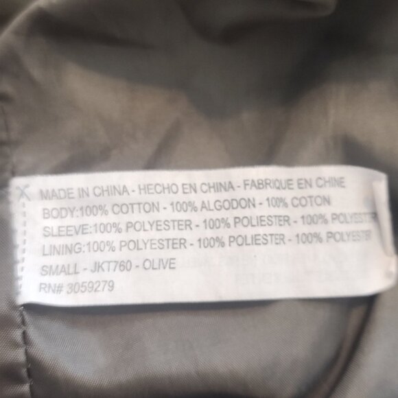 THREAD & SUPPLY military distressed jacket size small l - Picture 5 of 6